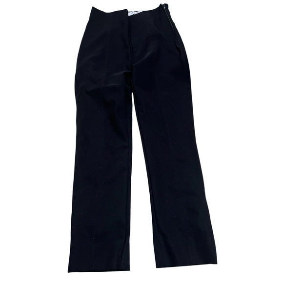 MM LAFLEUR Black Dress  Pants Inseam 25 Side Zip - Picture 2 of 9